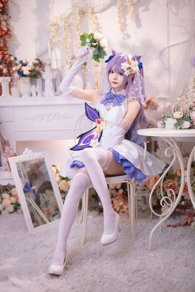 艾西aiwest - 刻晴花嫁 [40P-545MB]