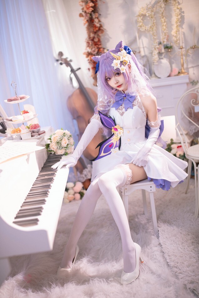 艾西aiwest - 刻晴花嫁 [40P-545MB]