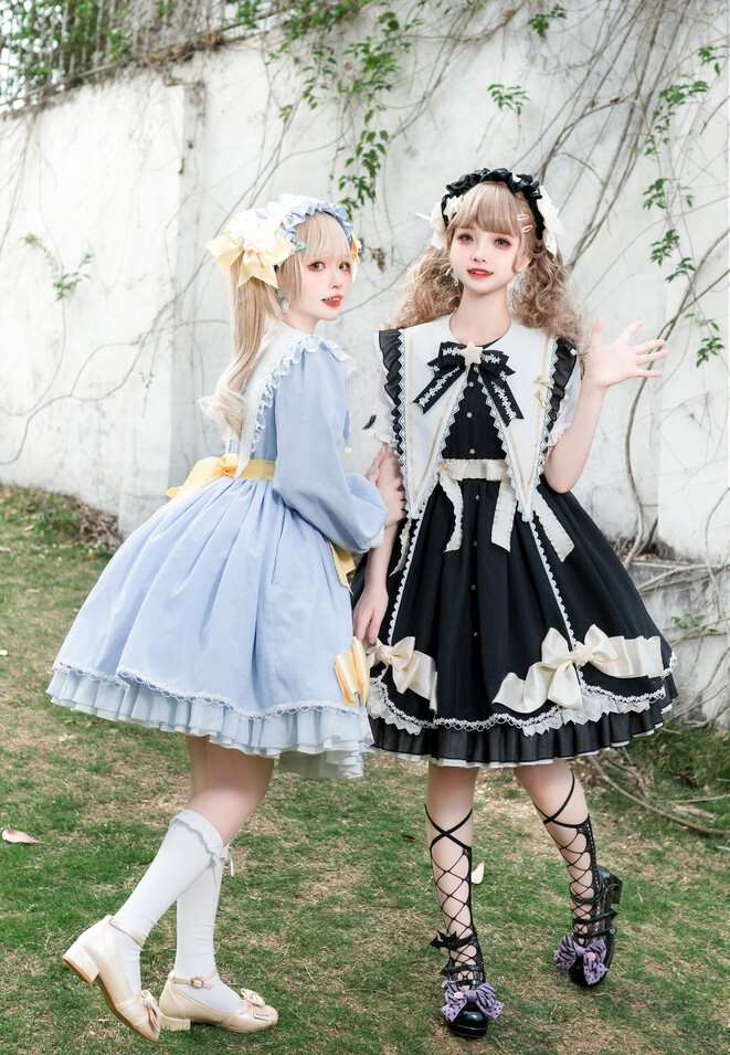 花甲conch – lolita 格裙 [18P-208MB]