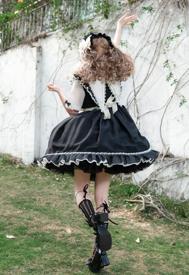 花甲conch - lolita 格裙 [18P-208MB]