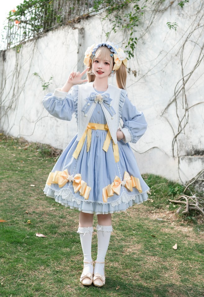 花甲conch - lolita 格裙 [18P-208MB]