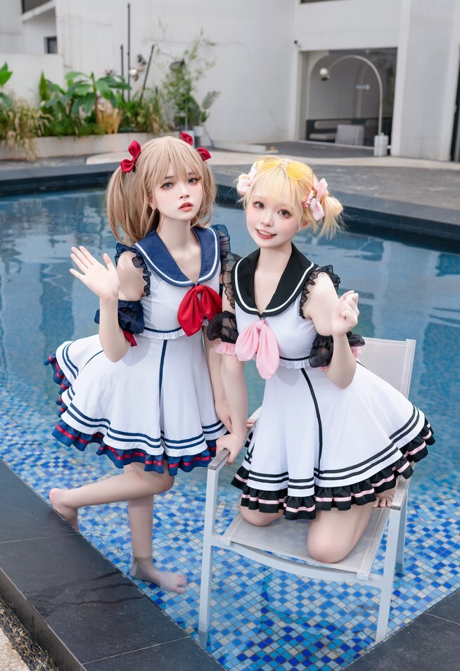 花甲conch - 夏日泳装 [18P-262MB]