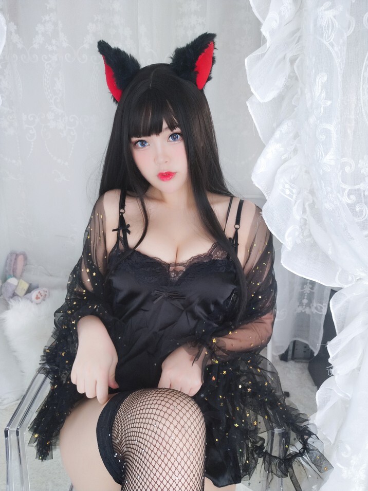 白烨 – 黑系猫咪少女 [62P21V-1.21GB]