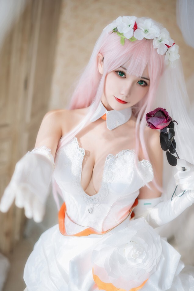 Momoko葵葵 - DARLING in the FRANXX 02 泳装 兔女郎&amp;花嫁 [61P-858MB]