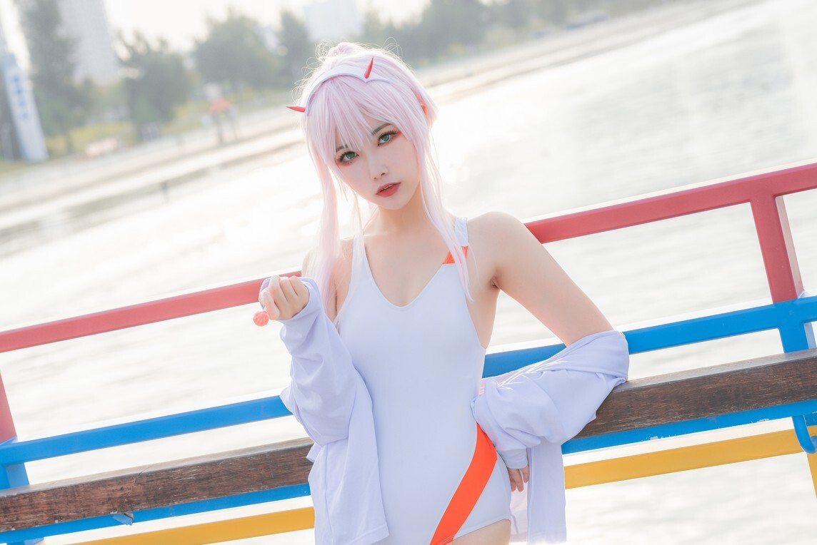 Momoko葵葵 – DARLING in the FRANXX 02 泳装 兔女郎&花嫁 [61P-858MB]