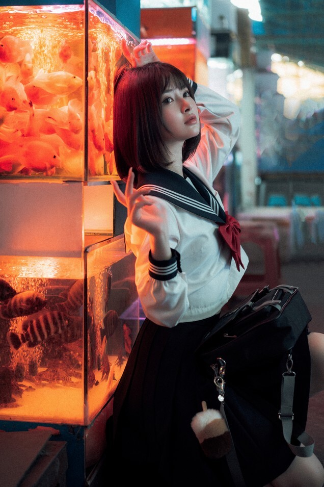 河豚抚子 - 金鱼jk [25P-366MB]