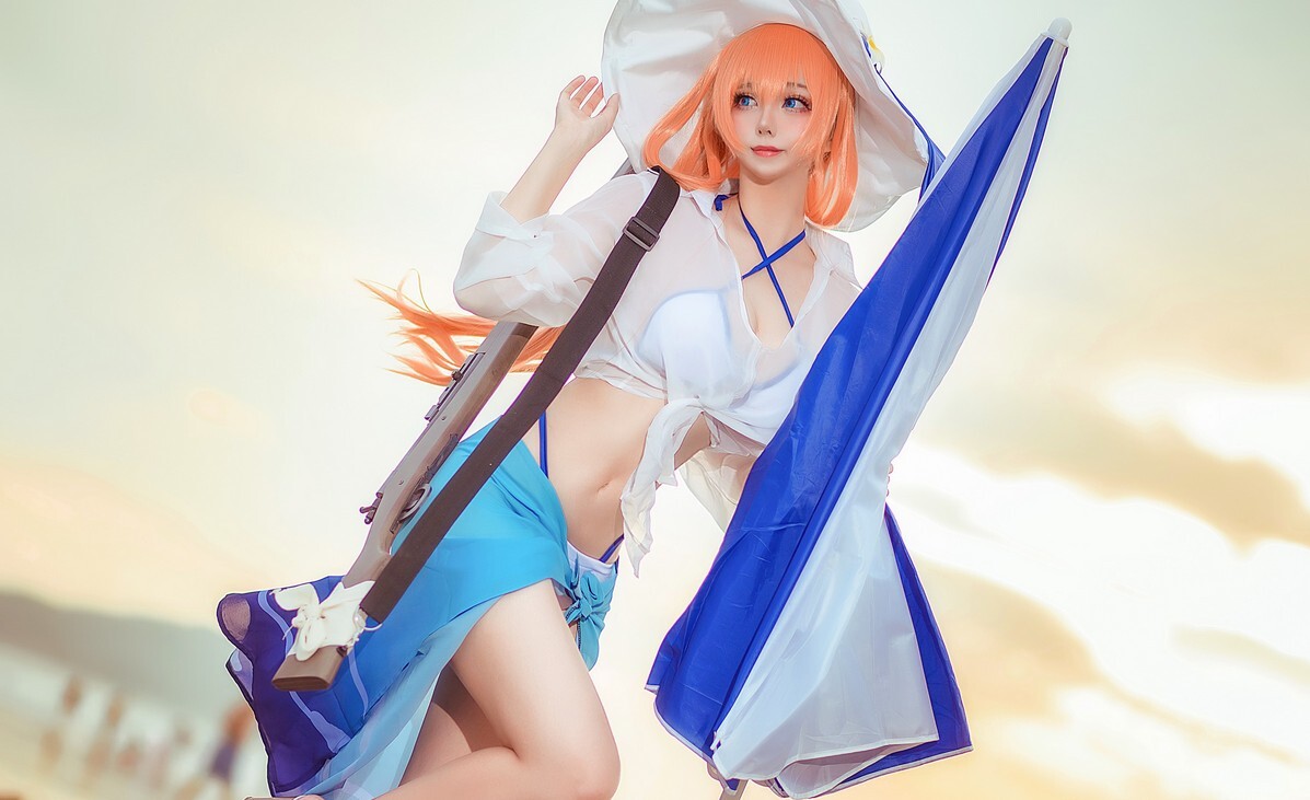 菌烨tako - 春田泳装 [9P-41MB]