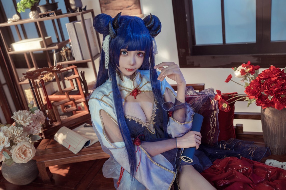 艾西Aiwest – 伊吹新年旗袍 [35P-910MB]