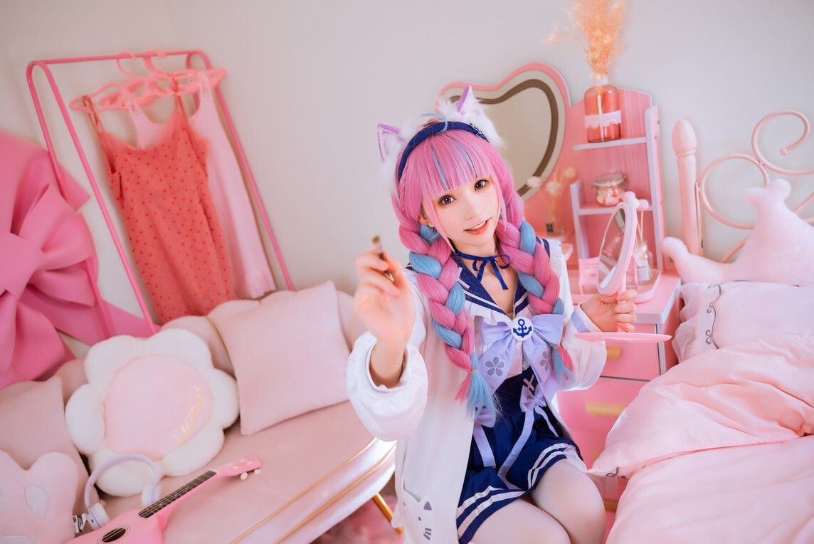 绮太郎_Kitaro - aqua 湊阿库娅 [25P-299MB]