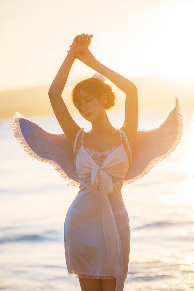 念雪ww - 海边神明少女 [50P-508MB]