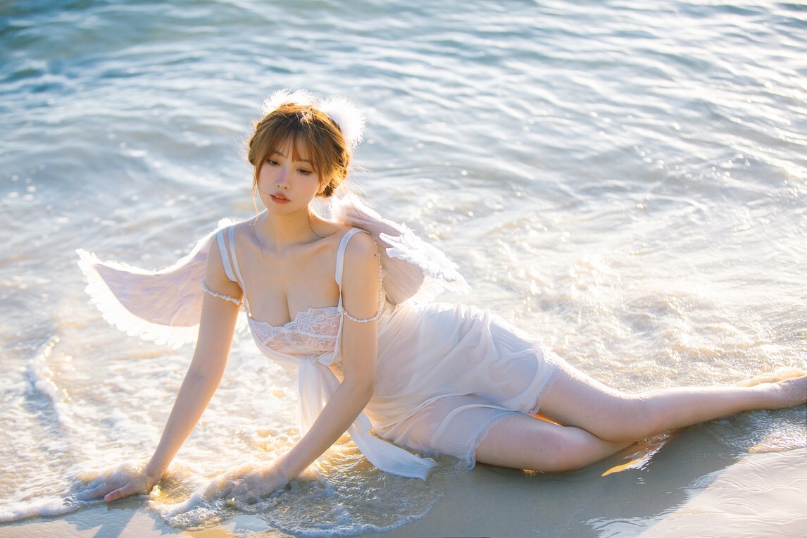 念雪ww - 海边神明少女 [50P-508MB]