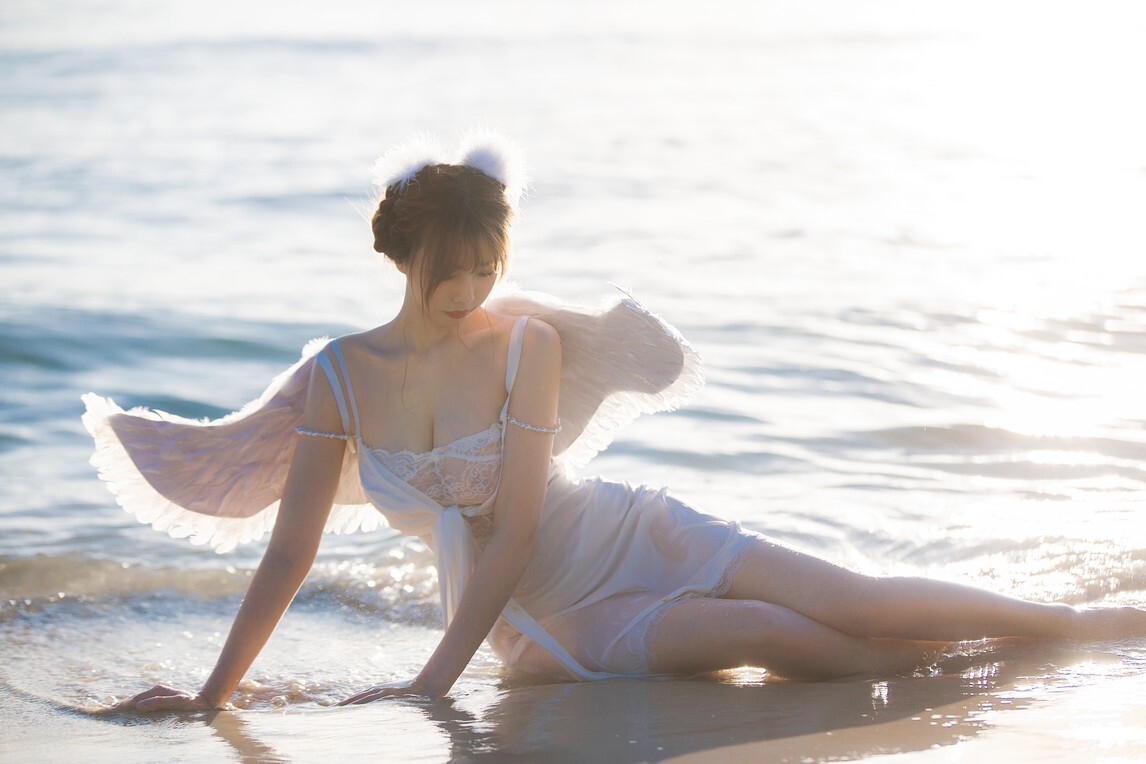 念雪ww - 海边神明少女 [50P-508MB]