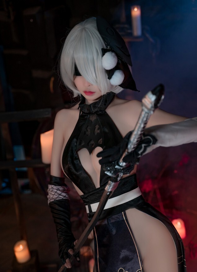 可可老师 –  尼尔忍者 [50P1V-358MB]