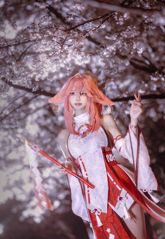 墨色的团子_墨舒 - 八重神子 [11P-154MB]