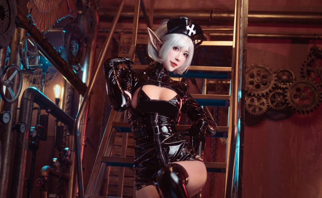 Sakiiii翎柒 - 暗黑护士 [23P-221MB]