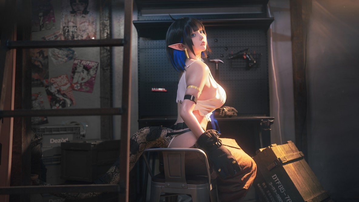 菌烨tako - 森蚺 [12P-125MB]