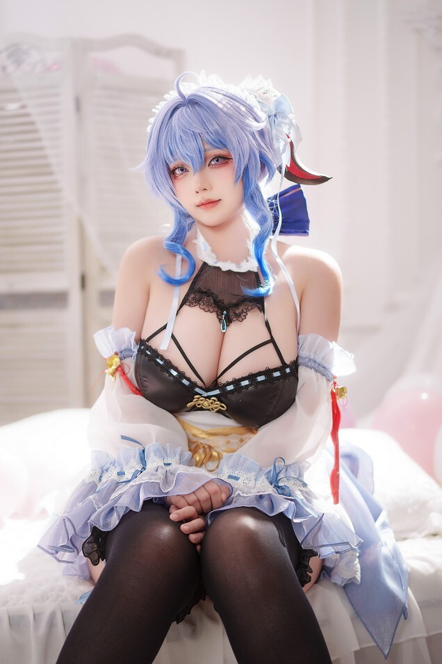 菌烨tako - 甘雨 原版 [12P-62MB]