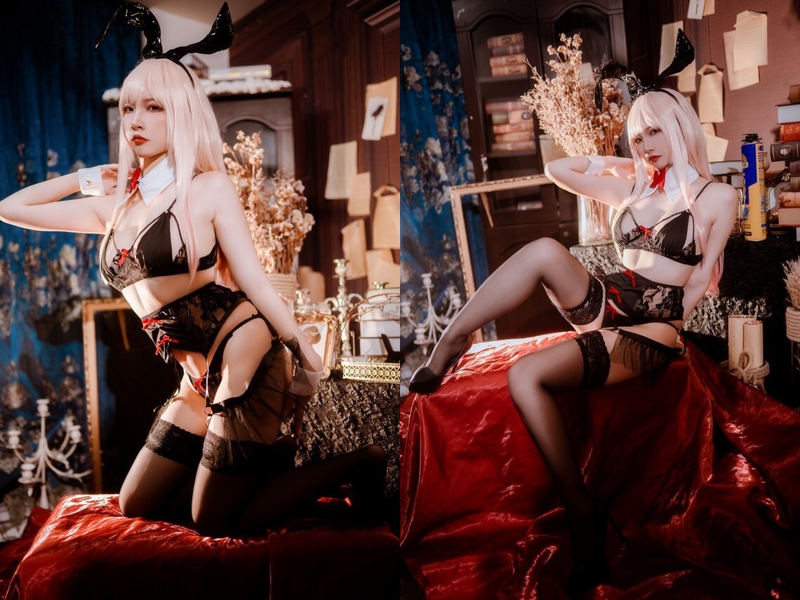 二佐Nisa – 海梦 内衣兔女郎 [22P-730MB]