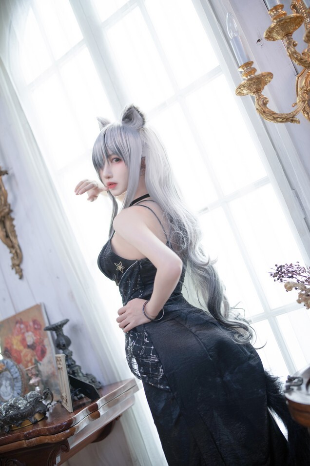 Shika小鹿鹿 - 明日方舟 黑 [15P-373MB]