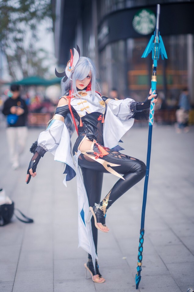 凰儿_ – 申鹤场照第一套 + 莫娜 [22P-27MB]