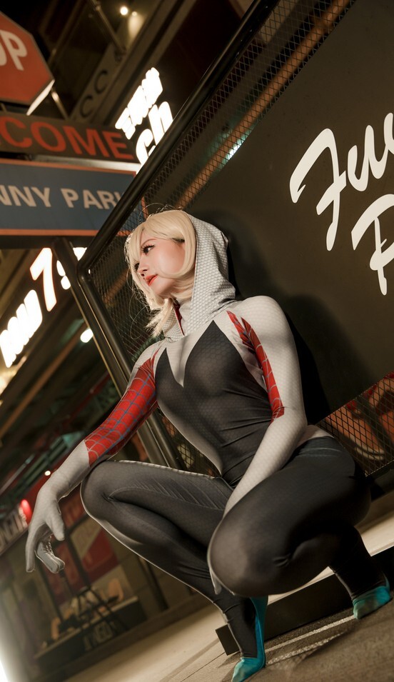 Vv子教授 - 格温·斯黛西cos [19P-151MB]