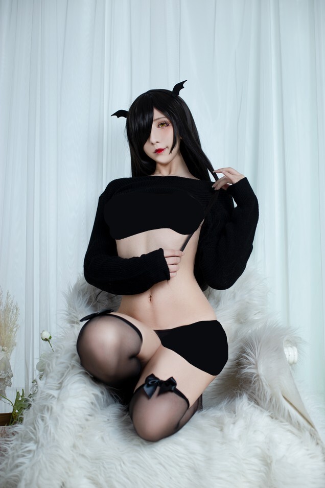 九曲Jean – 涩九九小恶魔毛衣 [25P-147MB]