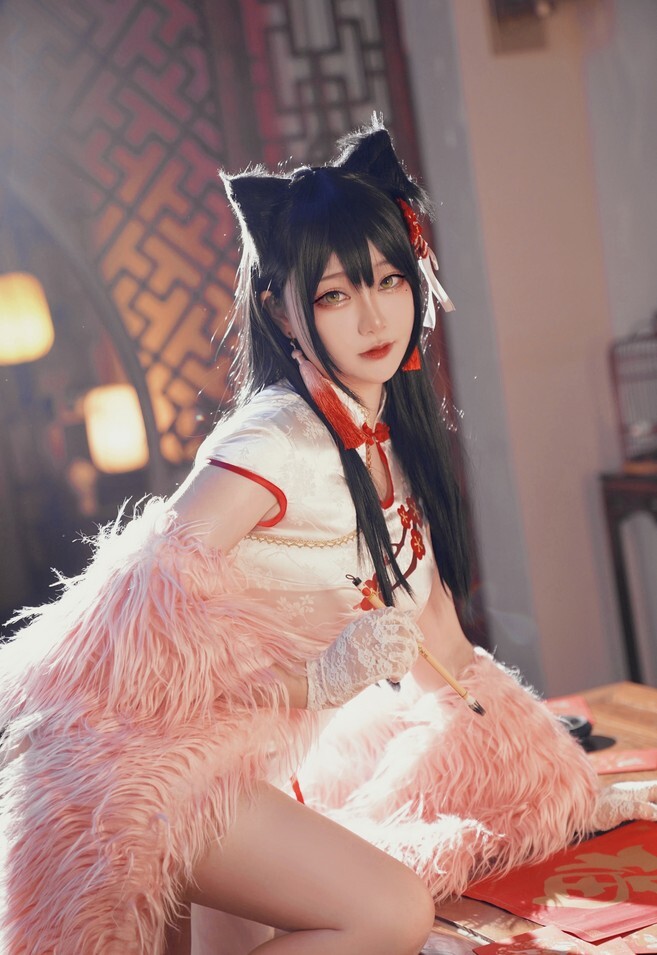 Halo_酱 - 爱宕新春旗袍 [17P-54MB]