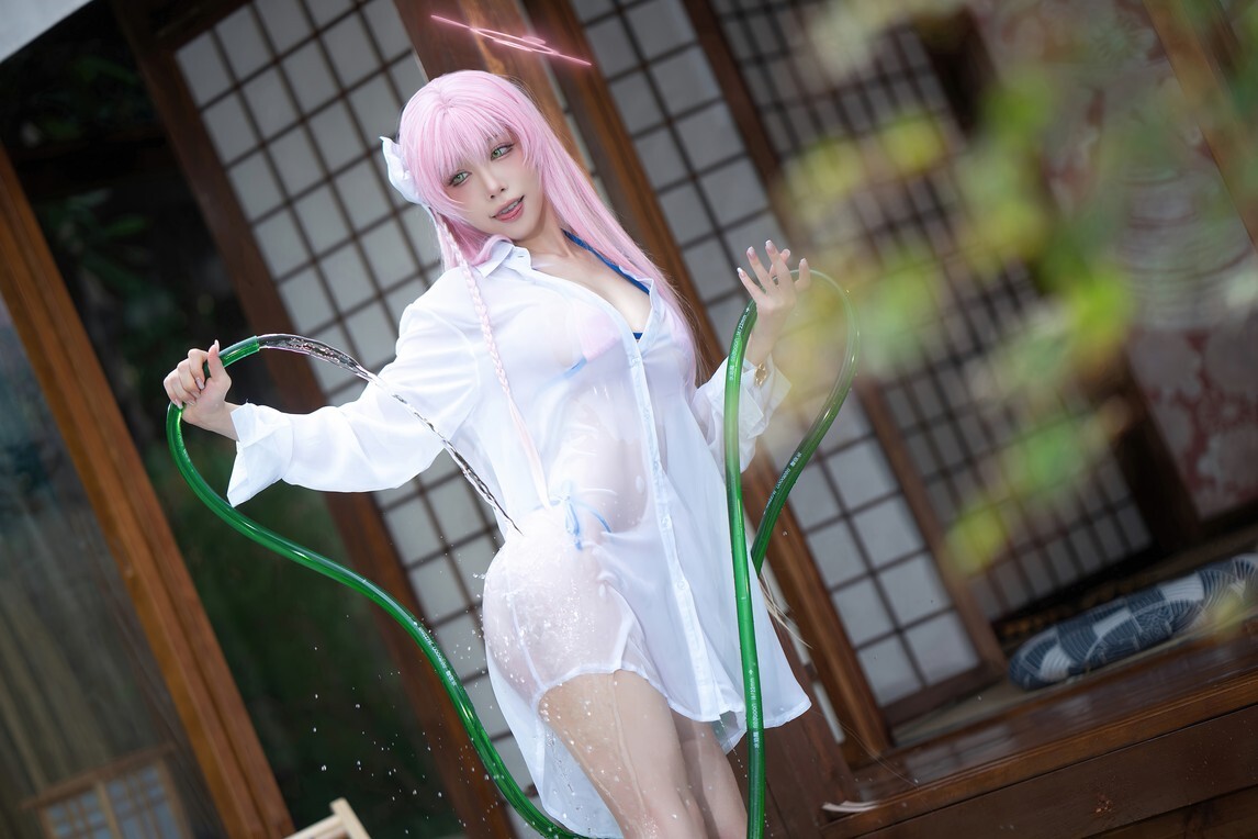 水淼aqua - 浦和ハナコ❣️一緒に涼しくなりませんか？ [40P-881MB]