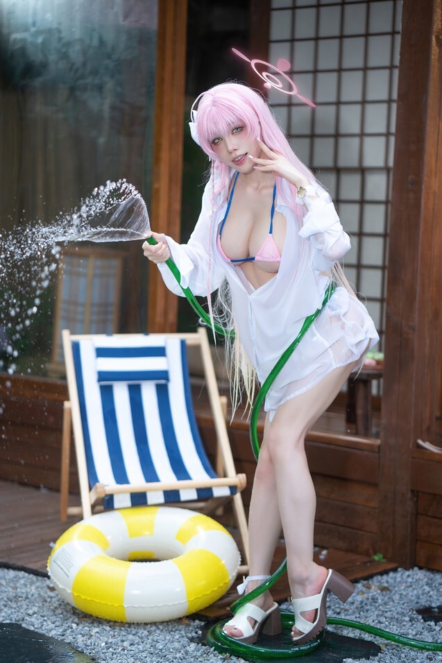 水淼aqua - 浦和ハナコ❣️一緒に涼しくなりませんか？ [40P-881MB]