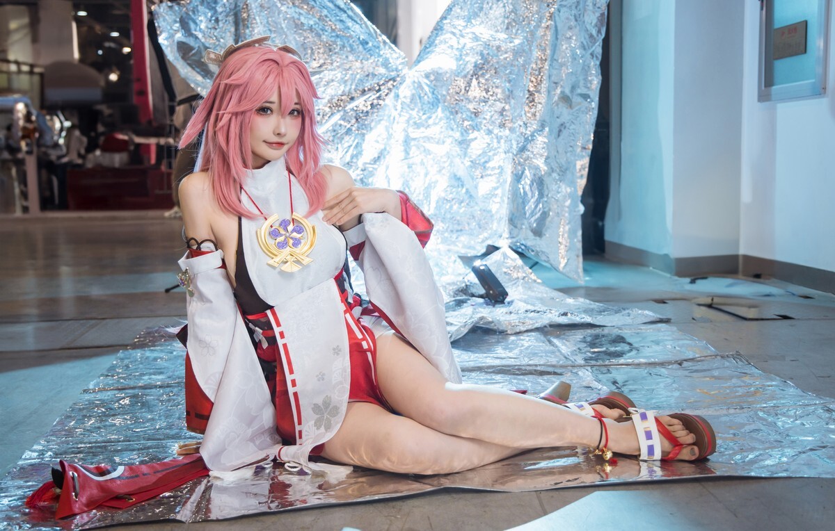 糖果果candy - 杭州AD01漫展场照 八重神子 [18P-318MB]