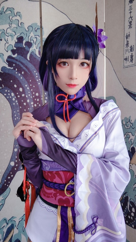 Tomoyo酱 - 雷电将军 [9P-14MB]