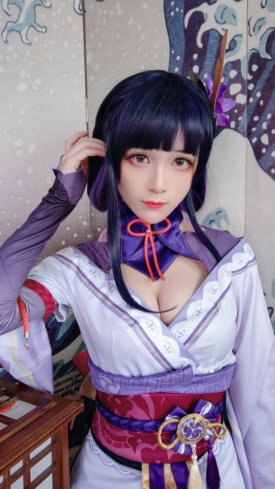 Tomoyo酱 - 雷电将军 [9P-14MB]