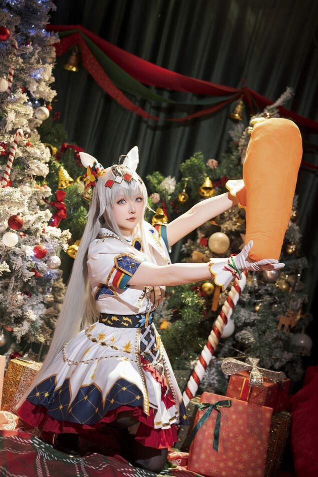星之迟迟 - 2023年12月计划赠品 赛马娘 小栗帽 圣诞衣装 [48P-347MB]