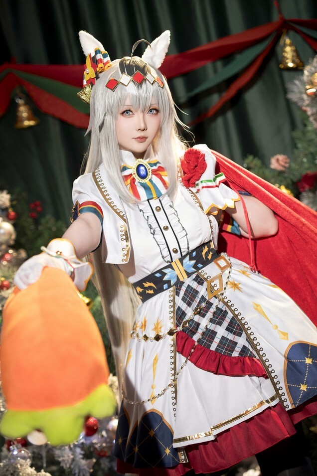 星之迟迟 - 2023年12月计划赠品 赛马娘 小栗帽 圣诞衣装 [48P-347MB]