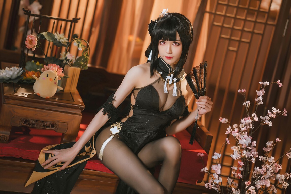 Tomoyo酱 - 碧蓝航线 镇海旗袍 [27P-165MB]