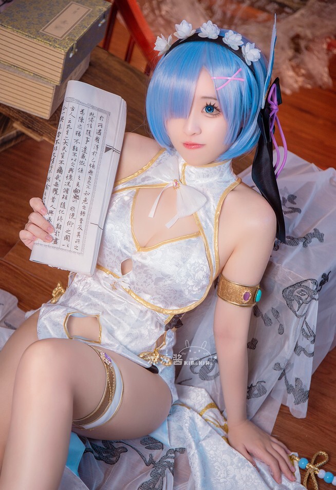 凉凉酱Kirakira - 蕾姆 [12P-96MB]