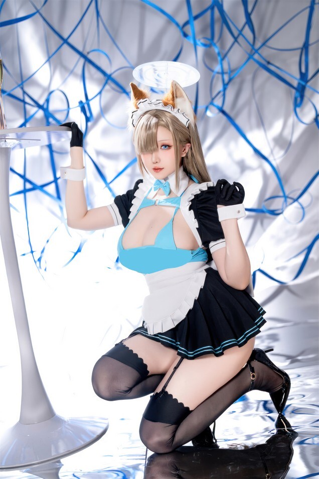 星之迟迟 - 2023年12月计划C 蔚蓝档案 一之濑明日奈同人女仆 [91P-307MB]