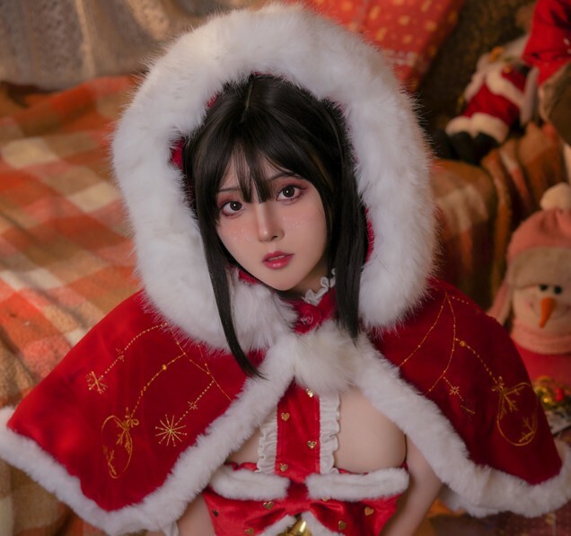 Natsuko夏夏子 - 圣诞雪精灵 [48P1V-591MB]