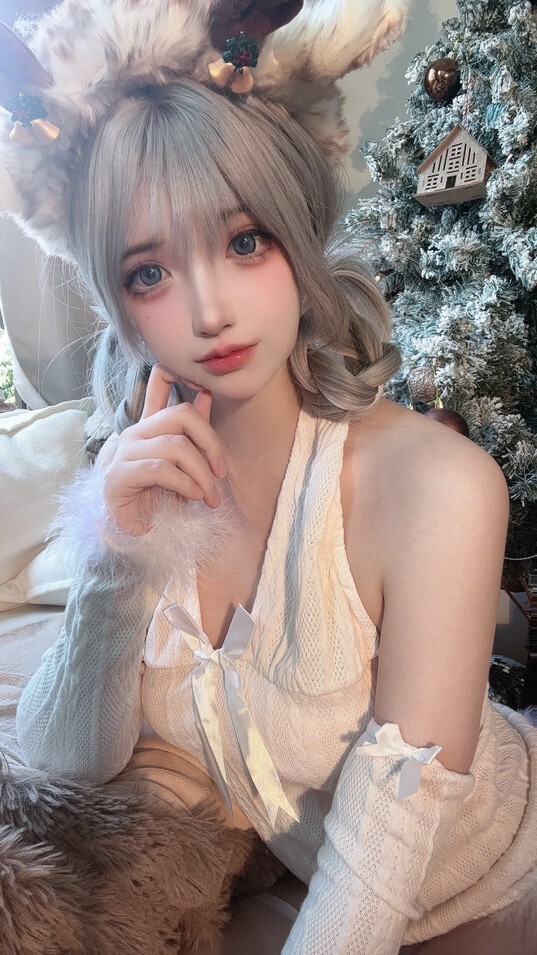 疯猫ss - 圣诞特典&amp;白色毛衣 [98P1V-757MB]