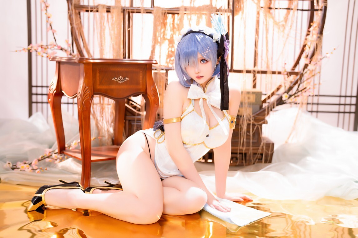 星之迟迟 - 2024年01月计划B RE:0—蕾姆 旗袍ver 正片 [76P-509MB]