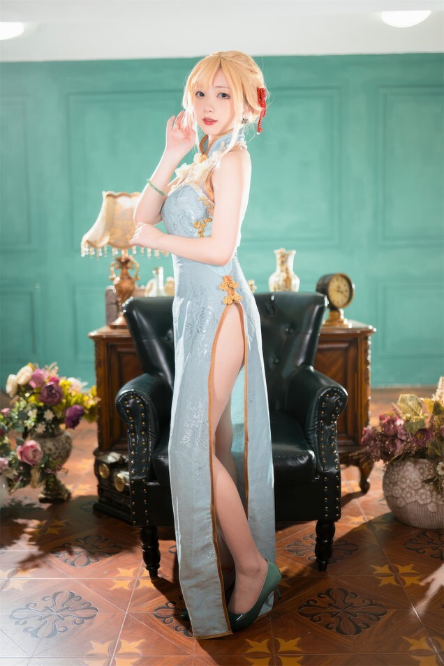 花铃 - G36玉瓯立旗袍 [88P-694MB]