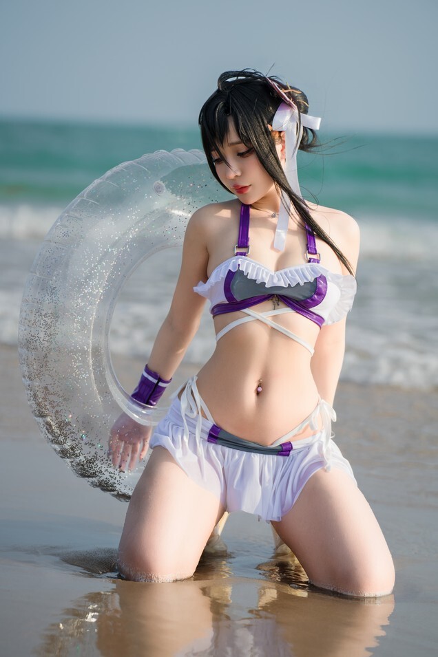 Umeko J - Tifa Lockhart Swimsuit Final Fantasy [113P14V-2.61GB]