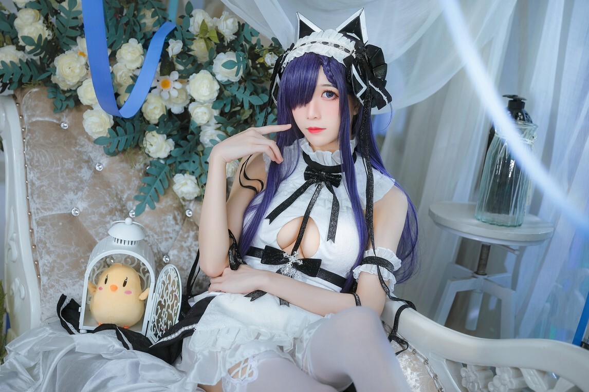 Tomoyo酱 - 碧蓝 奥古斯特女仆 [27P-161MB]