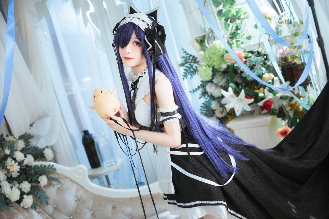 Tomoyo酱 - 碧蓝 奥古斯特女仆 [27P-161MB]