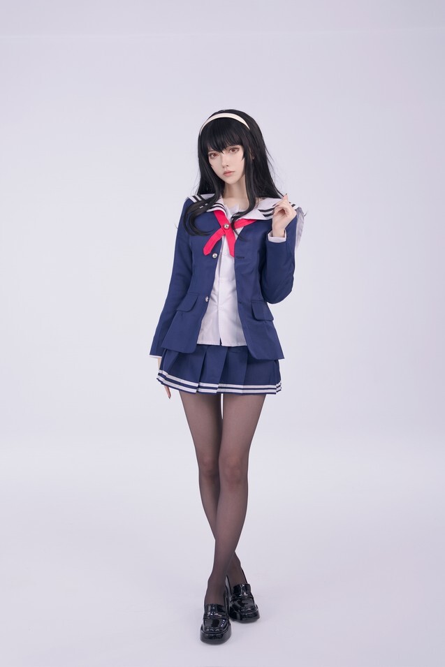 炭烤莉莉黑 - 路人女主霞之丘诗羽 校服 [50P-123MB]