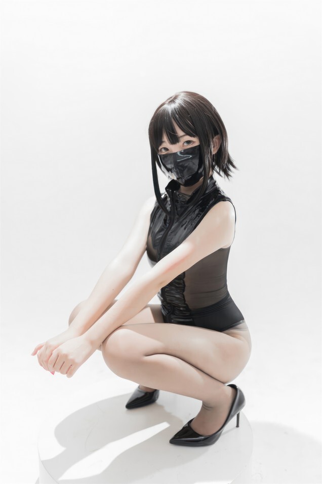 花铃 – 灰丝皮衣 [73P-287MB]