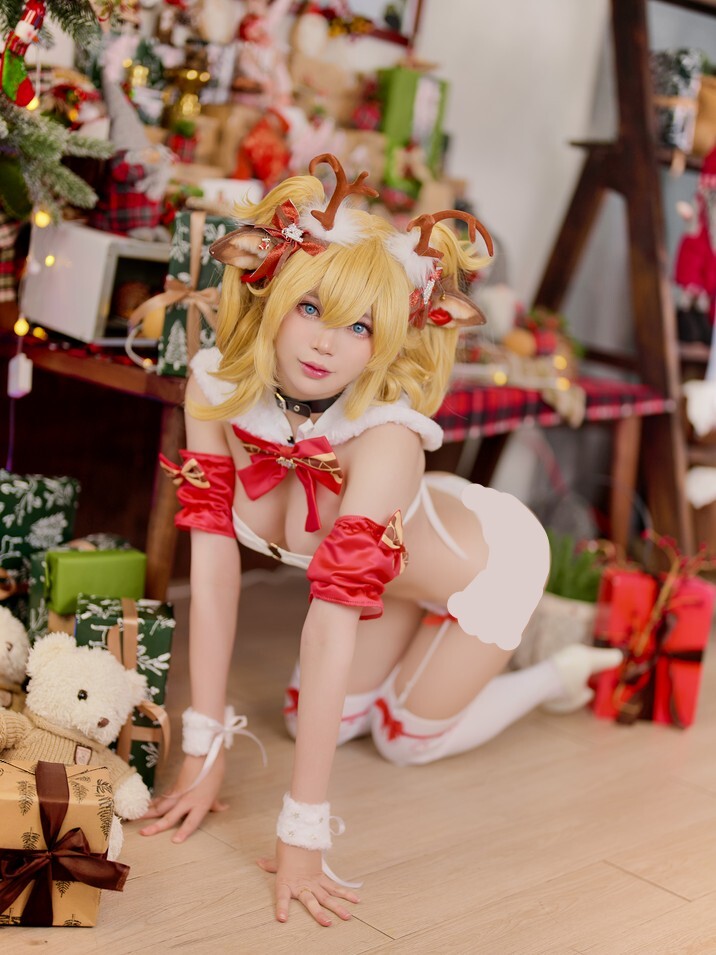 ZinieQ - Barbara Christmas (Genshin Impact) [37P6V-509MB]