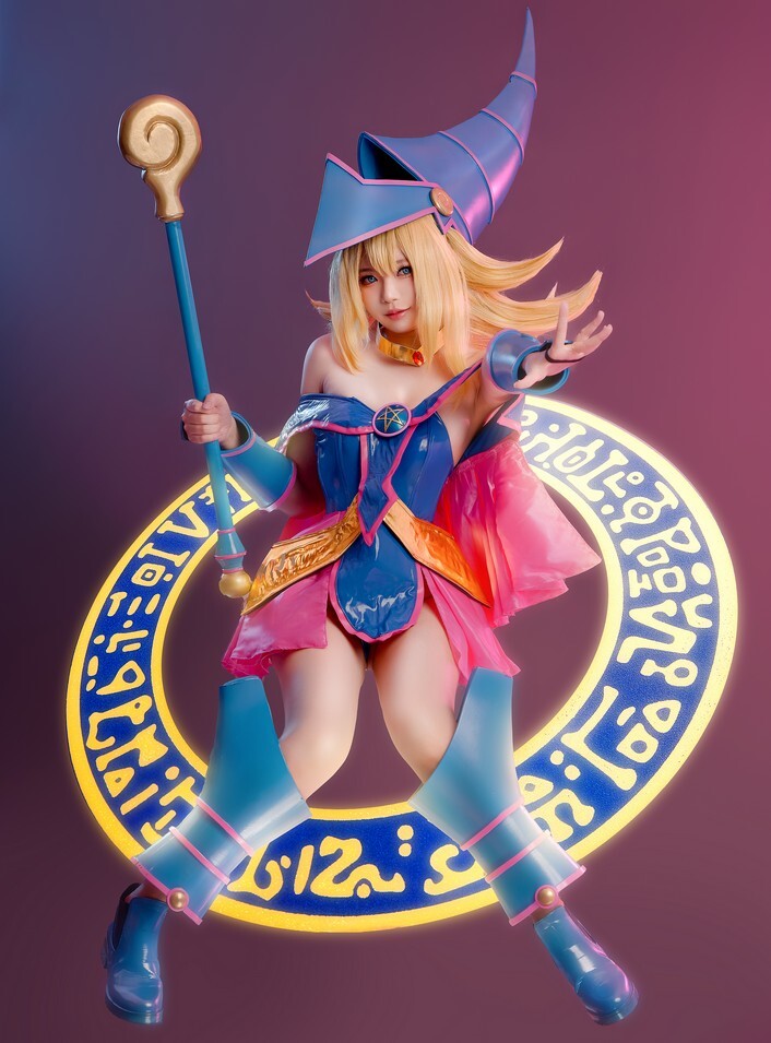 ZinieQ - Dark Magician Girl (Yu Gi Oh) [41P9V-643MB]