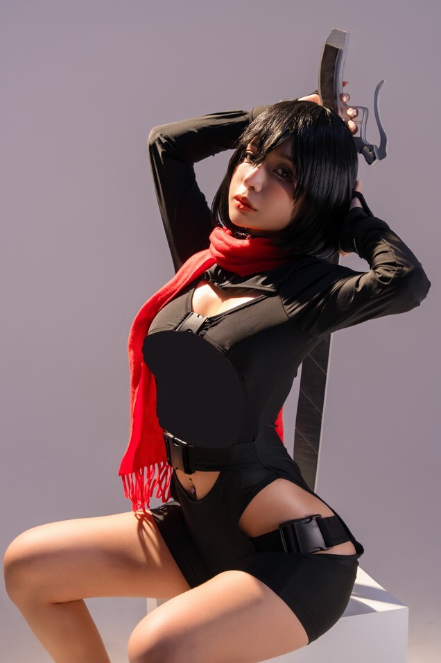 Umeko J - Mikasa Ackerman Gym Attack on Titan [127P-1.50GB]