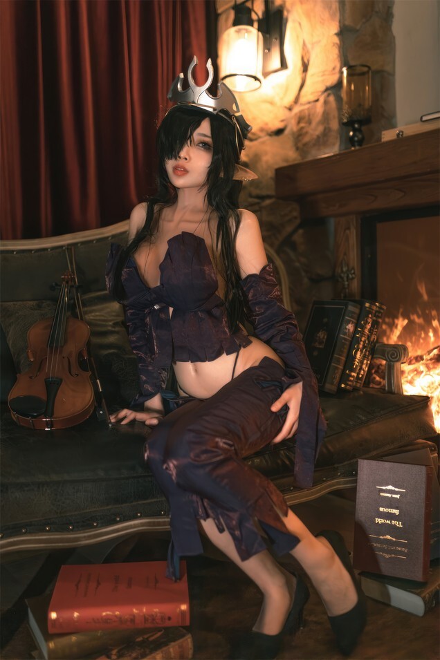 杏仁曲奇 - 黑兽 精灵女王 [60P-515MB]